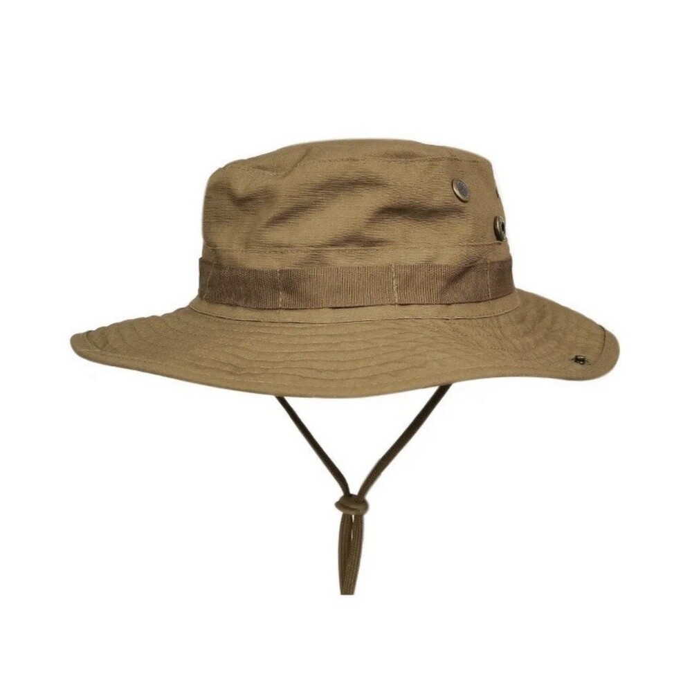 HOT SUN HOT WEATHER TYPE II BOONIE TAN SIZE XL 60 - Picture 12 of 16
